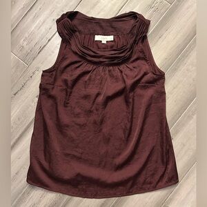 LOFT top, Medium Petite, Wine color